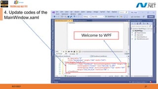 Building Windows Presentation Foundation (WPF) Application | PPTX