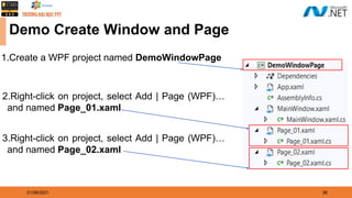 Building Windows Presentation Foundation (WPF) Application | PPTX