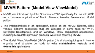 Building Windows Presentation Foundation (WPF) Application | PPTX