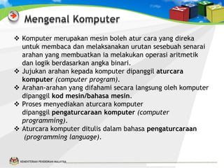 Slot 1: Definisi & Sejarah Komputer | PPTX