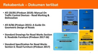 Delinasi Jalan dan Penggunaannya Kejuruteraan Awam | PDF