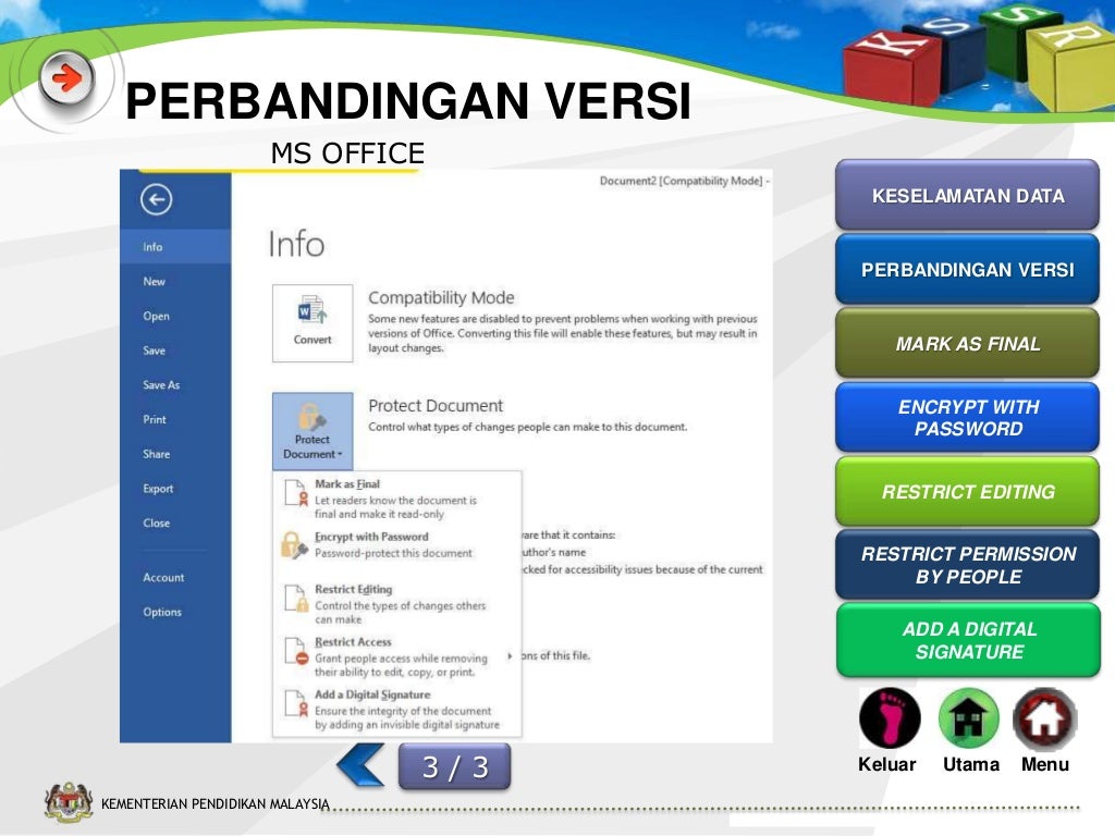 Slot 9: Kata Laluan (Bahagian 3)