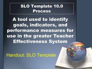 SLO Template steps 1, 2, 3 | PPTX