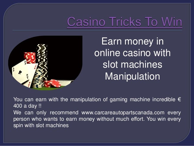 Slot machine manipulation meaning Slot machine manipulation meaning
