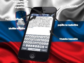 Slovenian Keyboard  for iphone and ipad