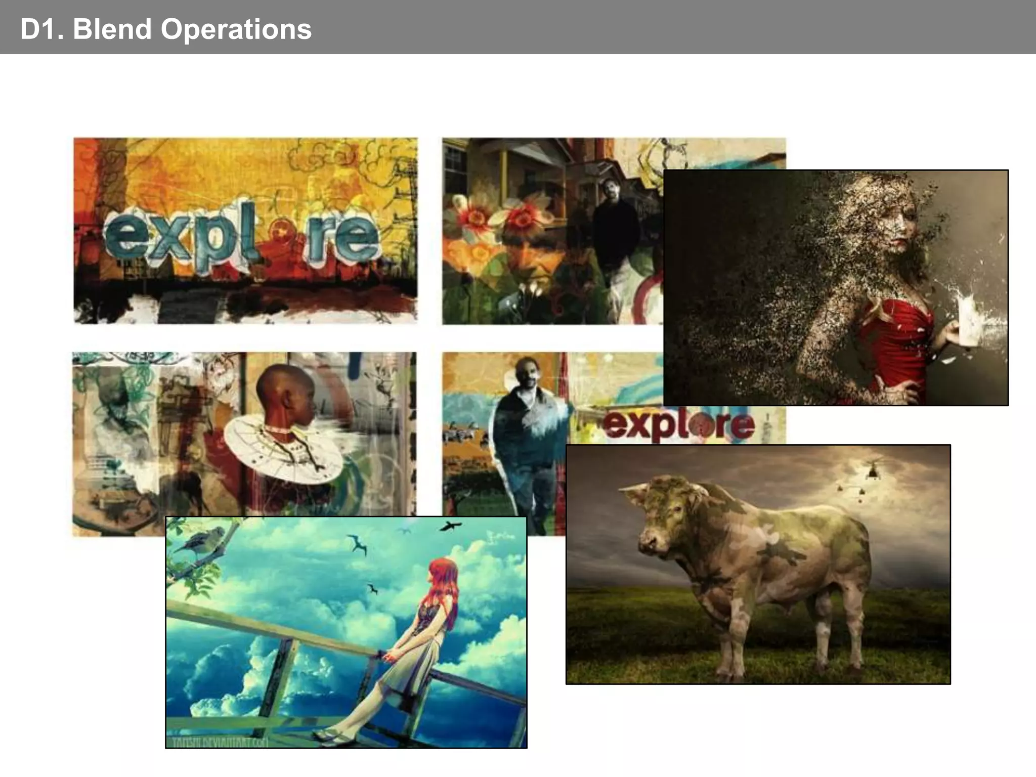 D1. Blend Operations
 