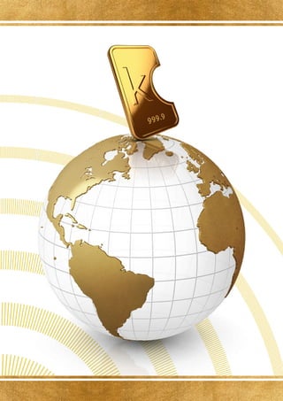 (SLOVENIA) KARATBARS INTERNATIONAL GOLD BROCHURE