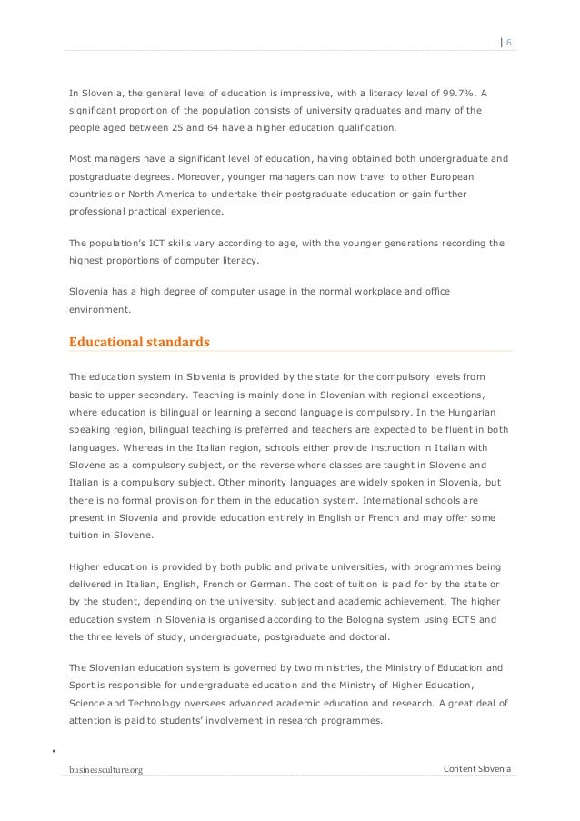 English Class Reflection Essay General Educations Businesscultureorg Content Slovenia Essays About Business also Hamlet Essay Thesis Slovenian Business Culture Guide Learn About Slovenia Persuasive Essay Thesis Statement