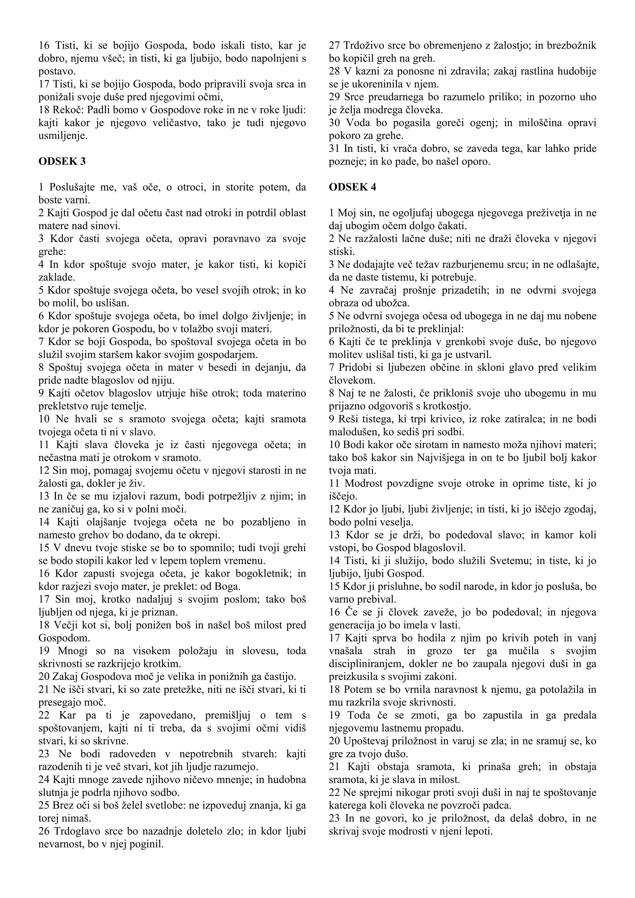 Slovenian Ecclesiasticus the Wisdom of Jesus the Son of Sirach.pdf