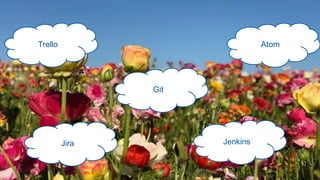 10/8/2019 Document reference 12
Trello
Jenkins
Atom
Git
Jira
 