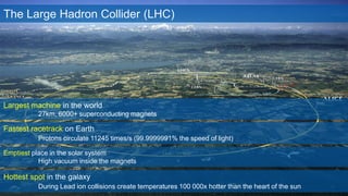 Effective Oracle Home Management 3
The Large Hadron Collider (LHC)
Largest machine in the world
27km, 6000+ superconducting magnets
Emptiest place in the solar system
High vacuum inside the magnets
Hottest spot in the galaxy
During Lead ion collisions create temperatures 100 000x hotter than the heart of the sun
Fastest racetrack on Earth
Protons circulate 11245 times/s (99.9999991% the speed of light)
 