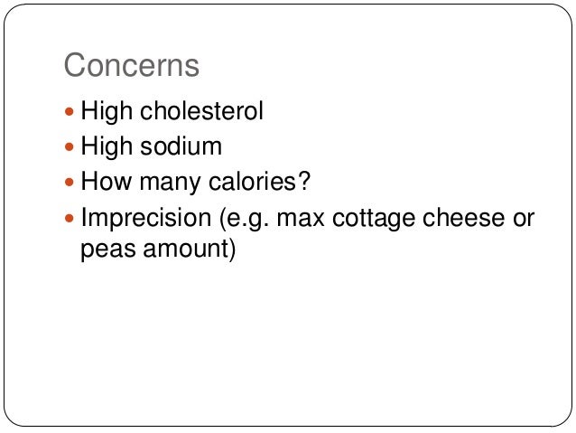 Slow Carb Diet A 30 Day Trial