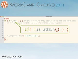 #WCChicago 7/30 - 7/31/11
 