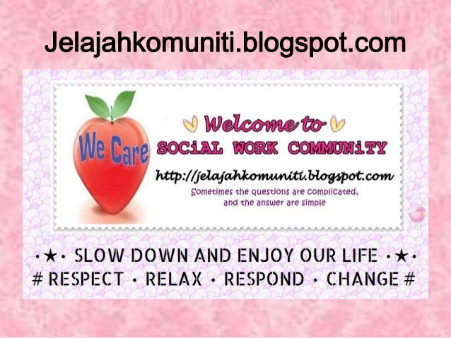 Kerja Sosial Komuniti