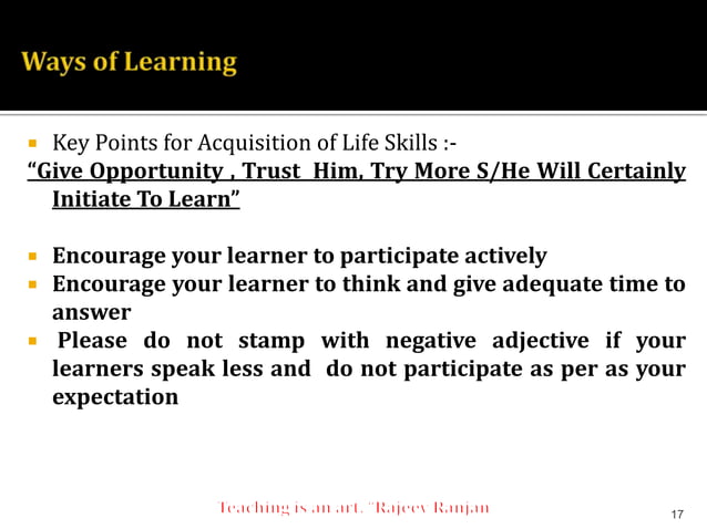 Weak Students Remedial Teaching Tips