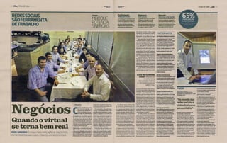 SLOW networking - Jornal de Notícias - 20-05-2011