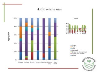 Optimizing benefits from crop residues in smallholder mixed systems in Africa and South Asia: A comparison