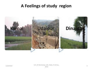 Optimizing livelihood and environmental benefits from crop residues in smallholder crop-livestock systems in sub-Saharan Africa and South Asia: Background on Study Regions in South Asia