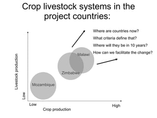Optimizing livelihood and environmental benefits from crop residues in smallholder crop-livestock systems in sub-Saharan Africa and South Asia: Southern Africa case study