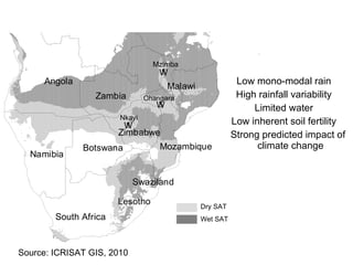 Optimizing livelihood and environmental benefits from crop residues in smallholder crop-livestock systems in sub-Saharan Africa and South Asia: Southern Africa case study