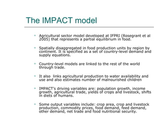 Drivers of change in crop-livestock systems and their potential impacts on agro-ecosystems services and human well-being to 2030