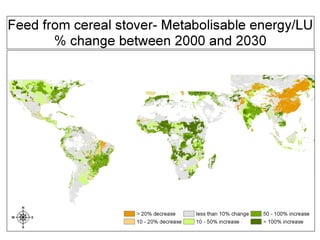 Drivers of change in crop-livestock systems and their potential impacts on agro-ecosystems services and human well-being to 2030