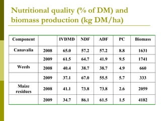 Realizing the benefits of cover crop legumes in smallholder crop-livestock systems of the hillsides of Central America: Trade-off analysis of using legumes for soil enhancing or as animal feed resource