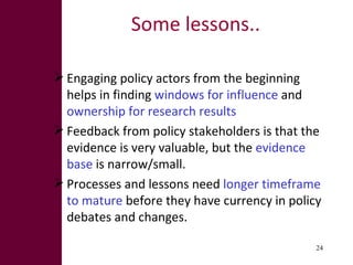 Fodder Adoption and Innovation Projects (FAP and FIP)