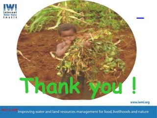 Enhancing Water Productivity in Crop-Livestock Systems of SSA:  Minimizing trade-offs and maximizing benefits