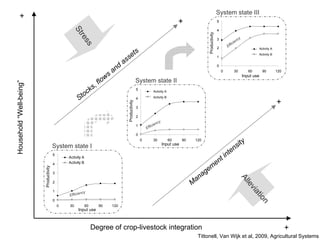 Modelling approaches to address crop-residue tradeoffs in mixed crop-livestock systems