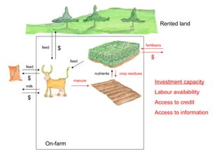 Modelling approaches to address crop-residue tradeoffs in mixed crop-livestock systems