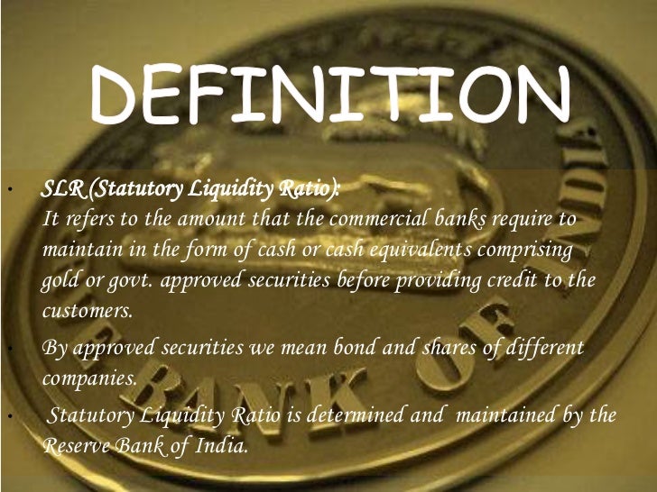 STATUTORY LIQUIDITY RATIO PDF DOWNLOAD STATUTORY LIQUIDITY RATIO PDF DOWNLOAD