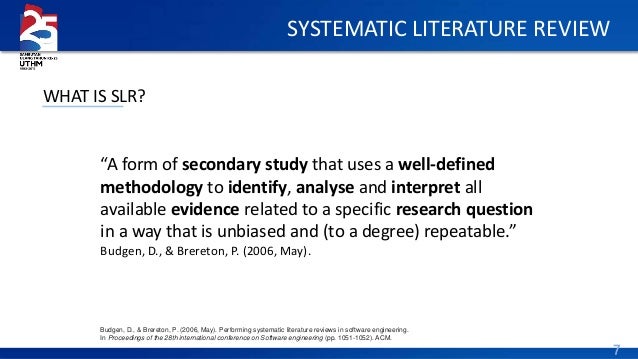 Systematic research methods image