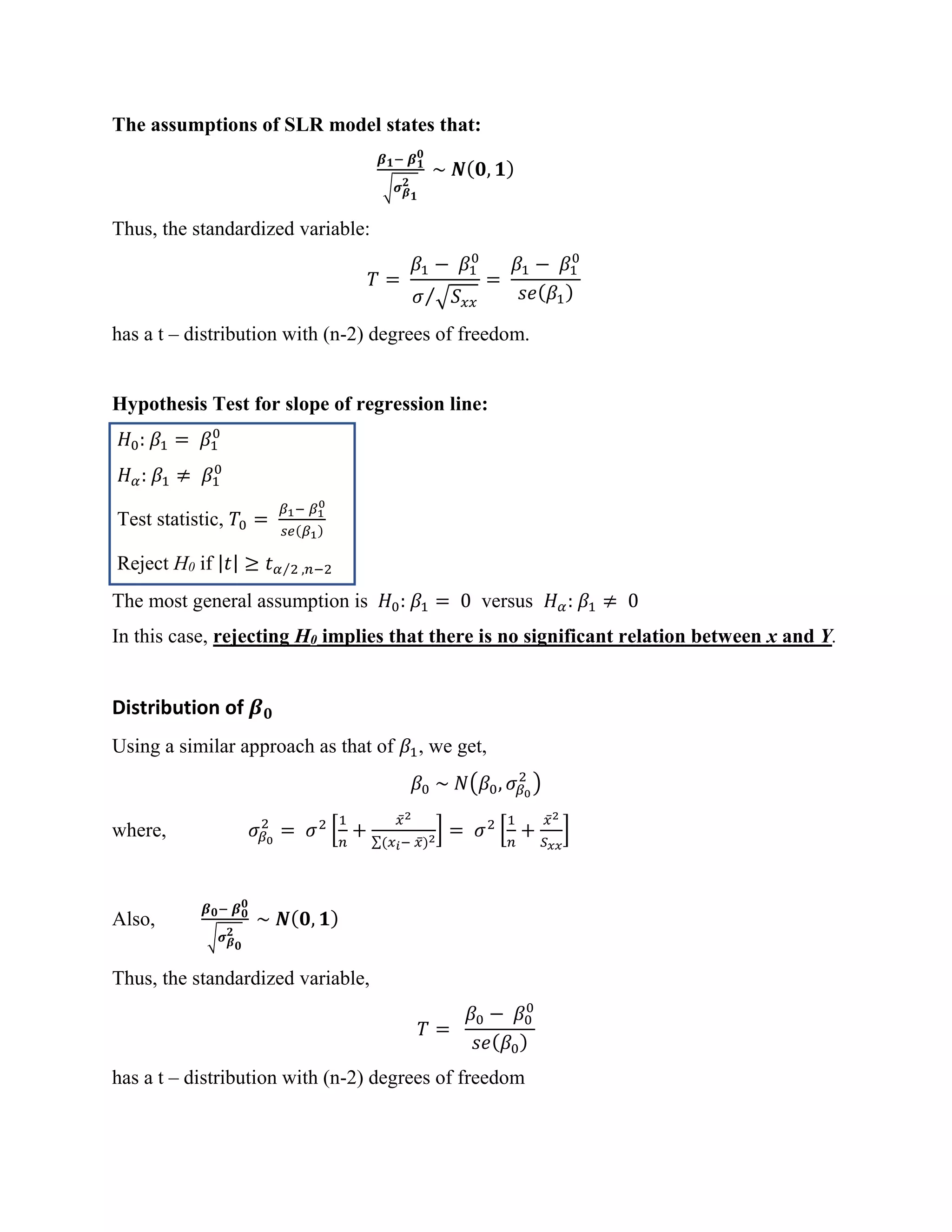 Simple Linear Regression | PDF