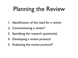Systematic Literature Review | PDF