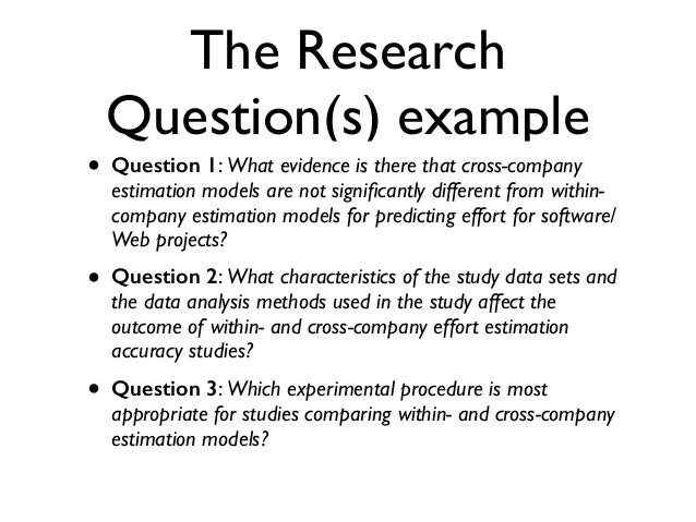 research question for literature review
