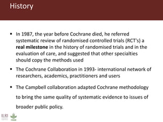 Introduction to systematic literature review