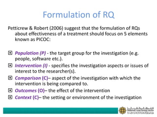 Reviewer Method Introduction to Systematic Literature Review method | PDF