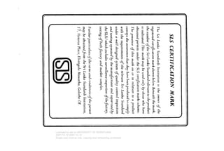 Licensed by slsi to UNIVERSITY OF MORATUWA
2007-12-12 2007-12-12
Single-user licence only, copying and networking prohibited.
 