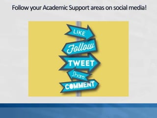 Sls1122 academic support services presentation fall 2018