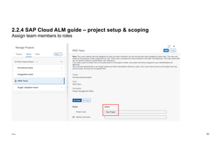 SLSC Implement S4HANA Public Edition with SAP Cloud ALM - Best Practice ...