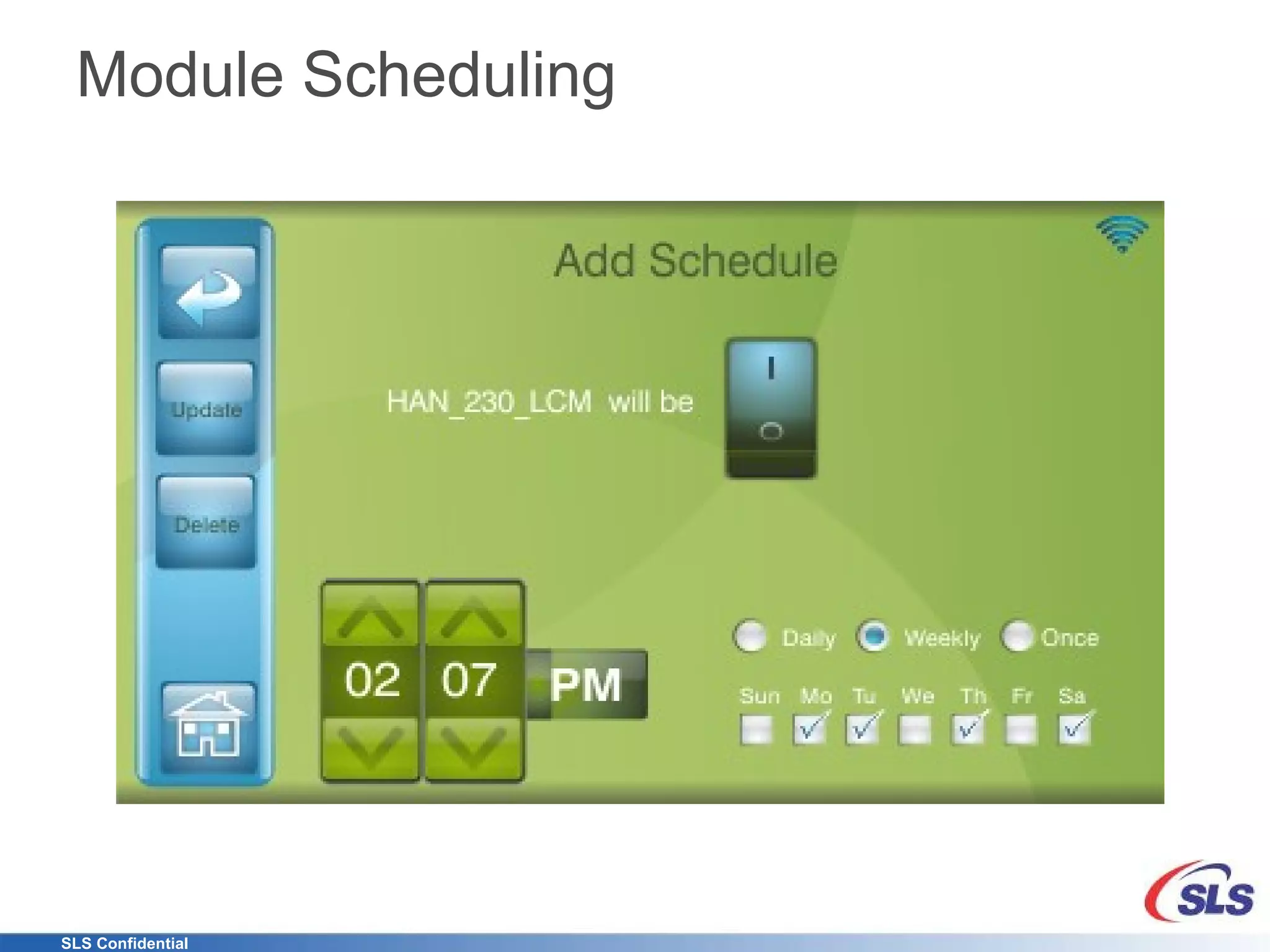 Module Scheduling 
