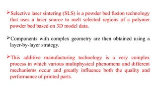 Powder Layering Sls SLS_RP for final year mechanical engineering students | PPT