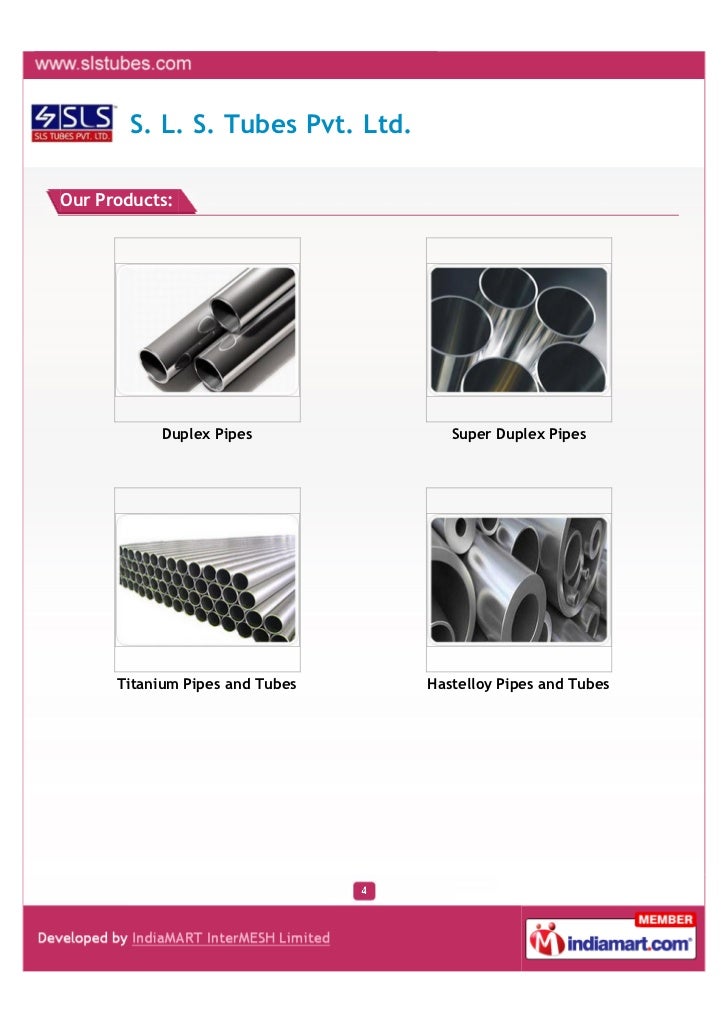 S. L. S. Tubes Pvt. Ltd., Ahmedabad, Welded Pipes