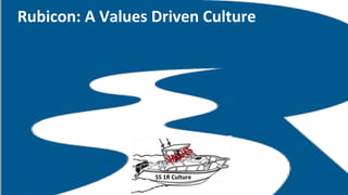 Rubicon: A Values Driven Culture
 