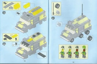 Sluban m38-b0137 Инструкция по сборке конструктора Слубан "Внедорожник" (джип и вертолет)