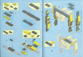 Конструктор SLUBAN "Трансформеры" 285 деталей арт. M38-B0256 инструкция по сборке лего