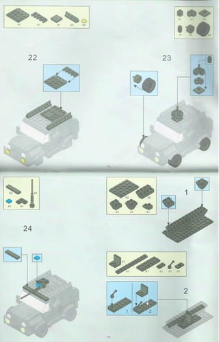 Sluban m38-b0311 Инструкция по сборке конструктора "Сухопутные войска 2: полное перевооружение"