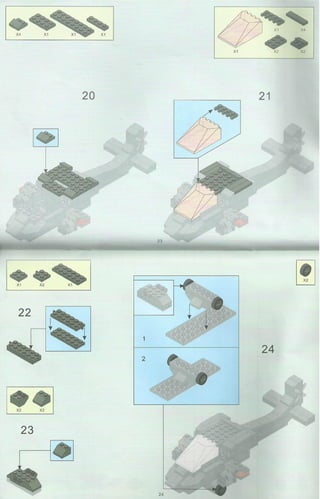 Sluban m38-b0311 Инструкция по сборке конструктора "Сухопутные войска 2: полное перевооружение"