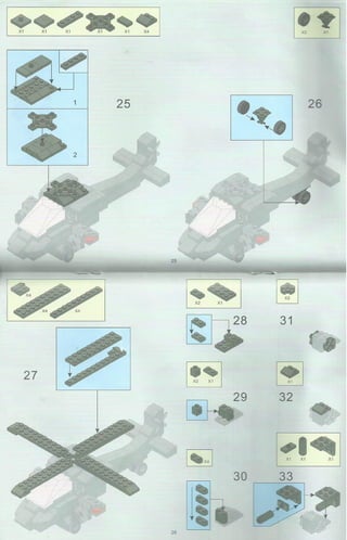 Sluban m38-b0311 Инструкция по сборке конструктора "Сухопутные войска 2: полное перевооружение"